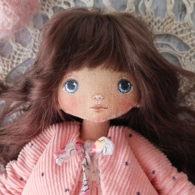 fenikidolls в LOOKY. #куклавподарок,#кукларучнойработы,#ручнаяработа,#куклаизткани,#текстильнаякукла,#подарок. Портрет без шапочки....