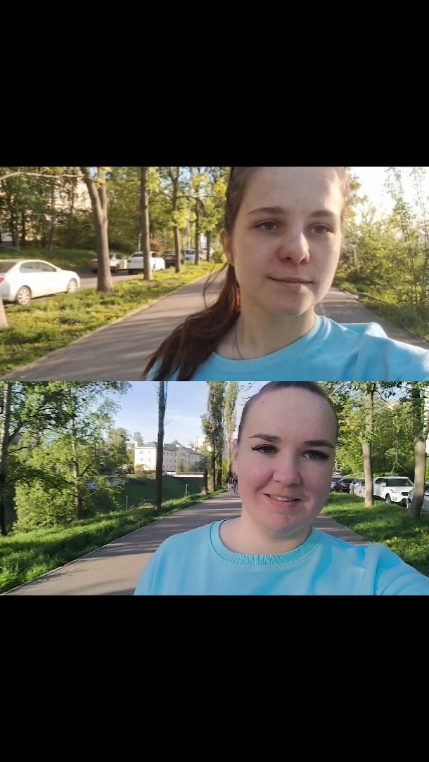 nastyaaa308 в LOOKY. . Повторили тренд☺😅🤗