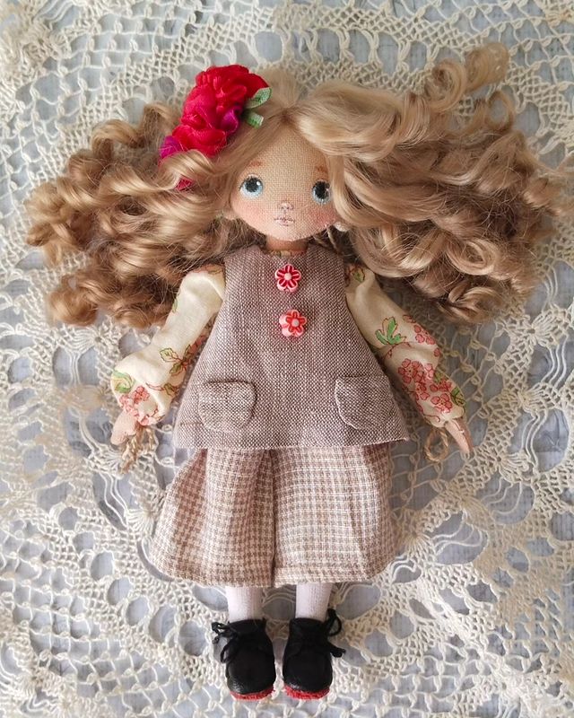 fenikidolls в LOOKY. #fenikidolls,#куклавподарок,#кукларучнойработы,#ручнаяработа,#подарокдевушке,#текстильнаякукла,#dolls. Новая девочка. Около...