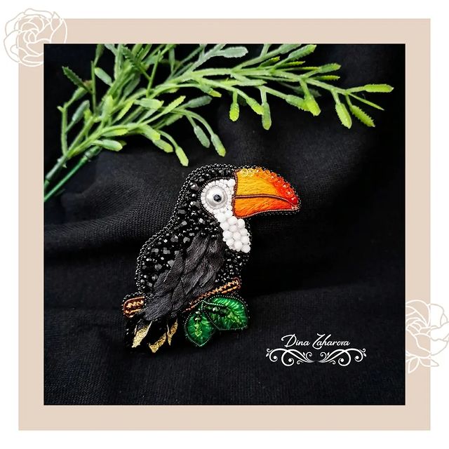brochka_dina в LOOKY. #подарокмаме,#подароксестре,#подпишись,#подароксестре,#подарокнаденьрождения,#брошка,#брошканазаказ,#брошкаручнойработы. Туканыч.

Вот такой ...