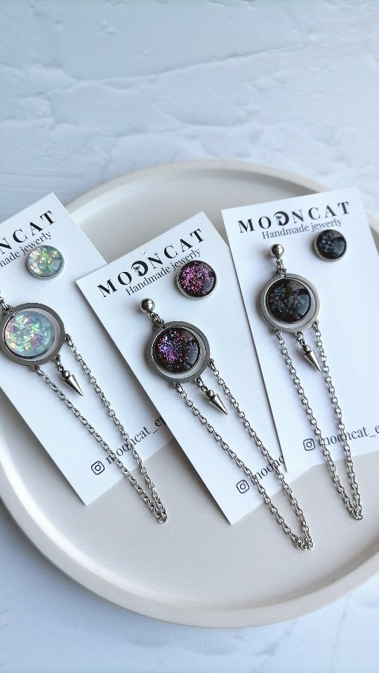 mooncat_epoxy в LOOKY. #серьги,#украшения,#аксессуары,#ручнаяработа,#минск,#беларусь,#немига,#домизплюша,#подарки,#лето,#лето2024,#летнийобраз,#стиль,#длялюбимых. Украшения ручной раб...