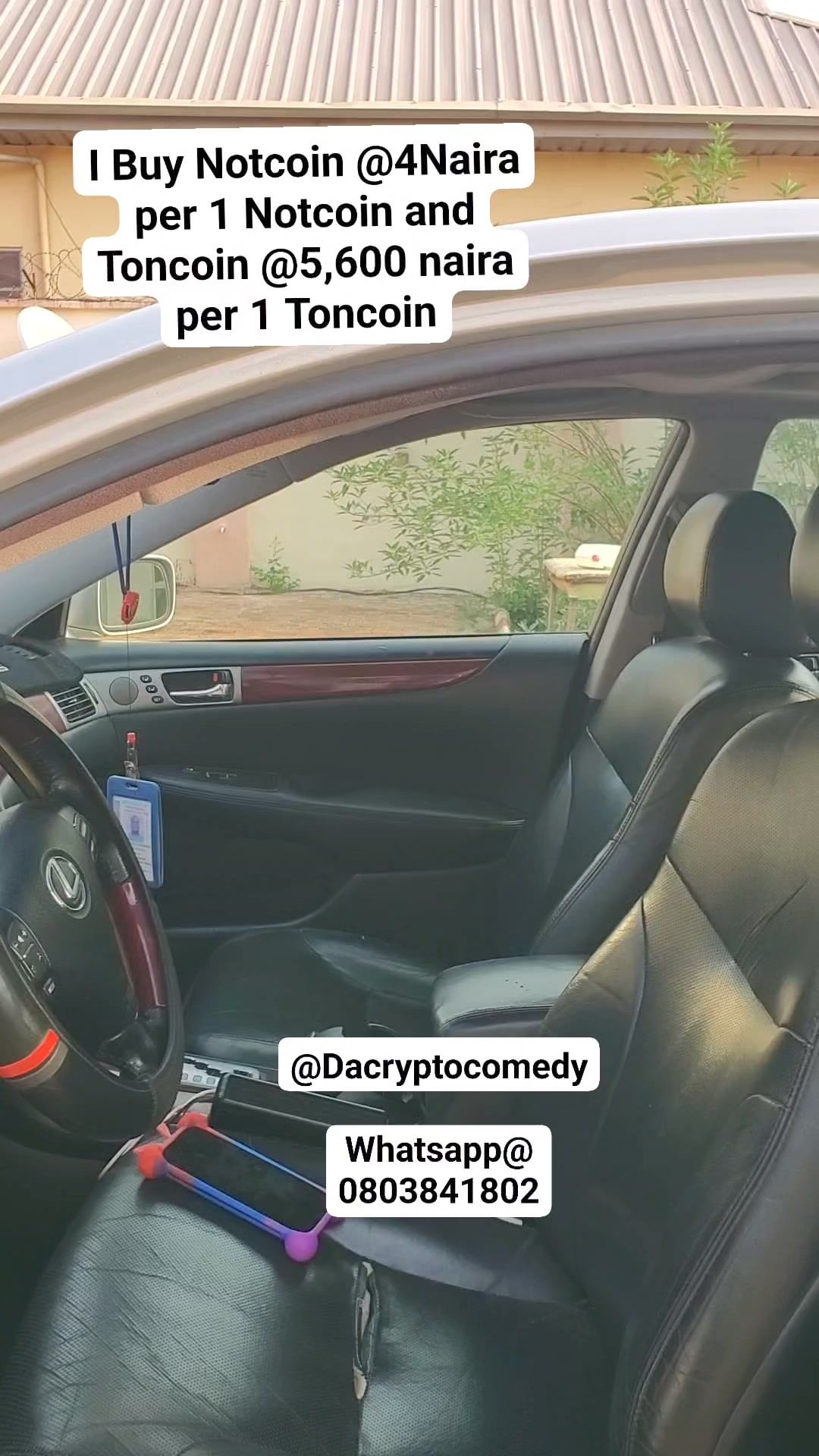 Da Crypto Comedy в LOOKY. #Telegram.. Follow my page for a...