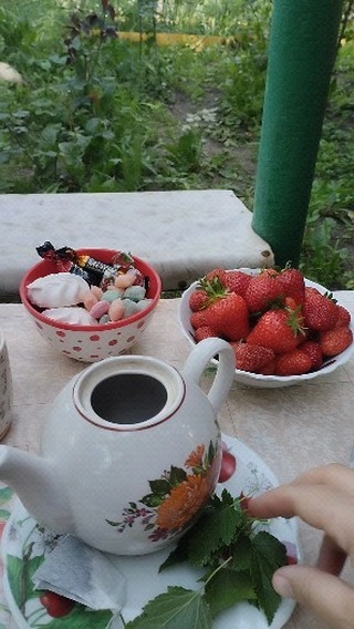 sillyfox_sport в LOOKY. . Вкуснющий дачный чай...