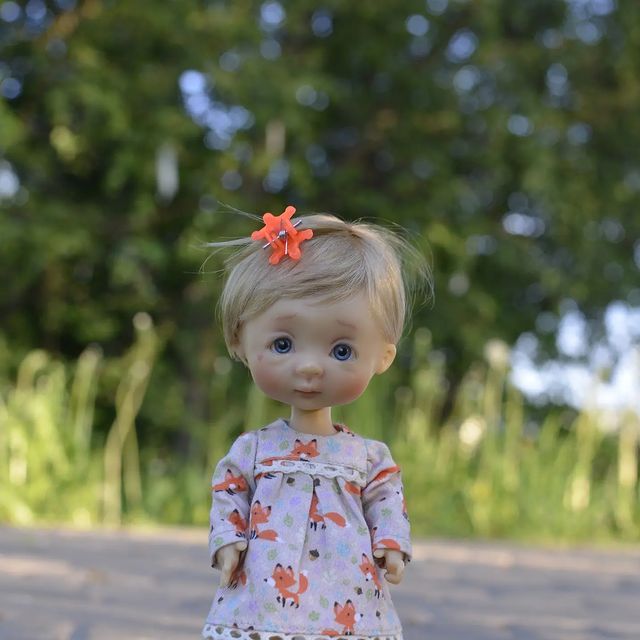 lopatkina.natalya в LOOKY. #nikkibrittdolls,#bjddoll,#играювкуклы,#плёс. Новое платишко надел...