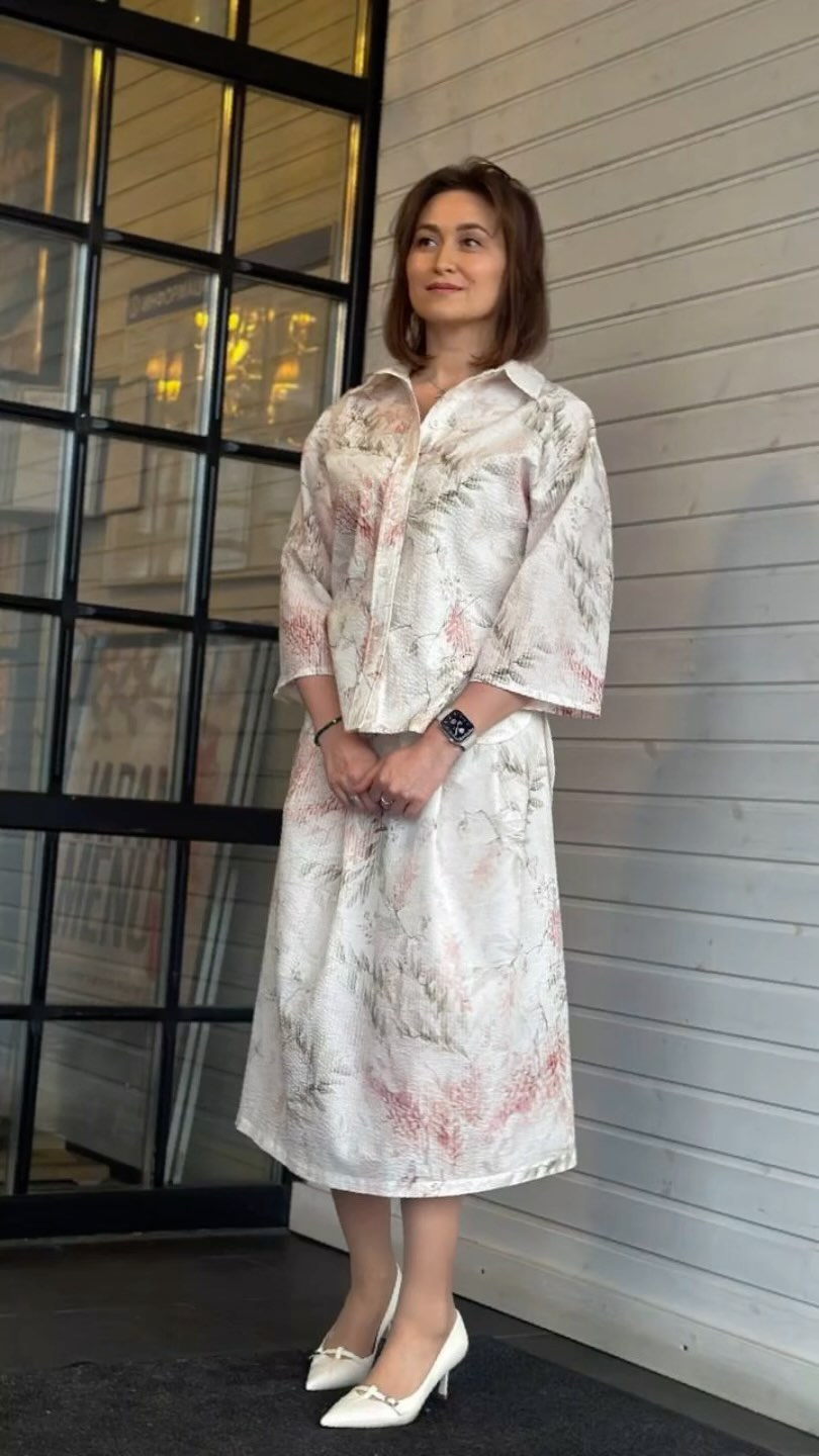 atelier_anisa в LOOKY. #одежда#одежданазаказ#женскаяодежда#ательемосква#ателье#индивидуальнаяодежда#москва#москваодежда#заказатьодежду#одежданалето#летнееплатье#летнийкостюм#костюмженский#женскоеплатье#платьеналето. Какая ты «нежная», С...