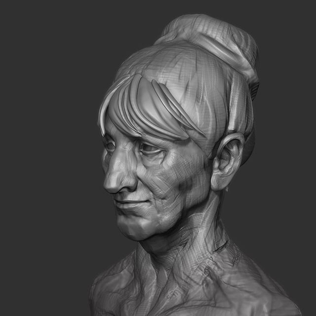 inkly_3d в LOOKY. #3d,#3dsculpting,#portrait,#speedsculpt,#sculpting,#zbrush,#zbrushsculpt. Очередные полгода ту...