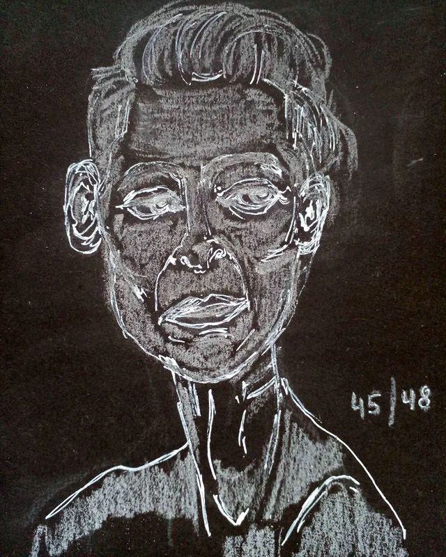 boyarynia_art в LOOKY. #challenge48faces,#sketchartists,#sketcharts,#artchallenges,#скетчингмаркерами,#скетчи,#артчеллендж,#скетчарт,#scetchart,#scetches,#scetchbook,#портрет,#скетчарт,#worldofportraits,#скетчкарандашами,#portraitsfordays,#скетчпортрет,#скетчпортреты. День 45/48
@butovart...