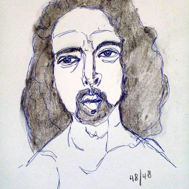 boyarynia_art в LOOKY. #challenge48faces,#sketchartists,#sketcharts,#artchallenges,#скетчингмаркерами,#скетчи,#артчеллендж,#скетчарт,#scetchart,#scetches,#scetchbook,#портрет,#скетчарт,#worldofportraits,#скетчкарандашами,#portraitsfordays,#скетчпортрет,#скетчпортреты. День 48/48 Портрет н...