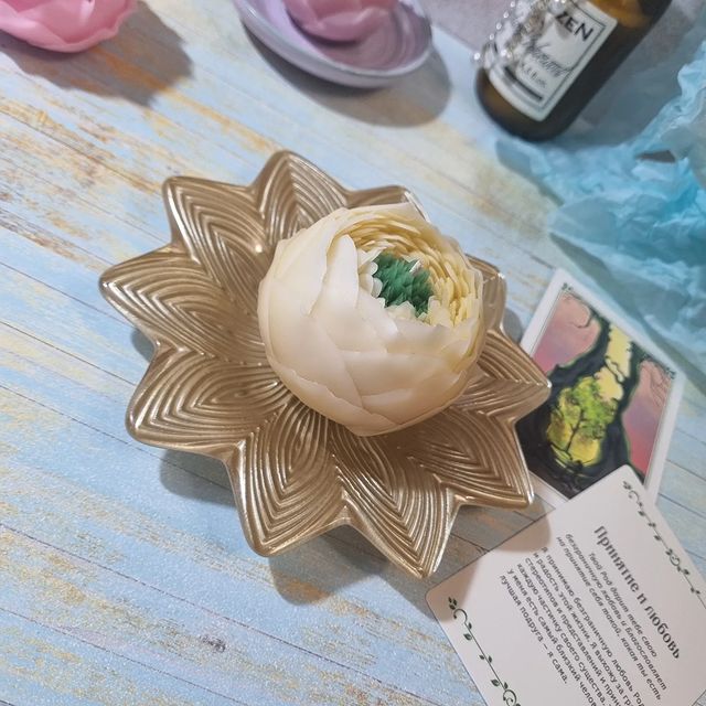 handmade.dvfo в LOOKY. . Нежная свеча из нату...