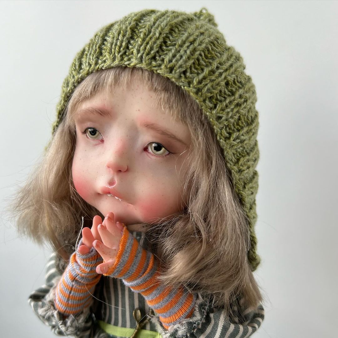 ekaterina__morozova_dolls in LOOKY. #dolls,#handmade. Кнопка Молли 
28 см ...