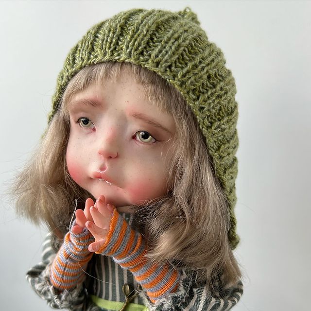 ekaterina__morozova_dolls в LOOKY. #dolls,#handmade. Кнопка Молли 
28 см ...