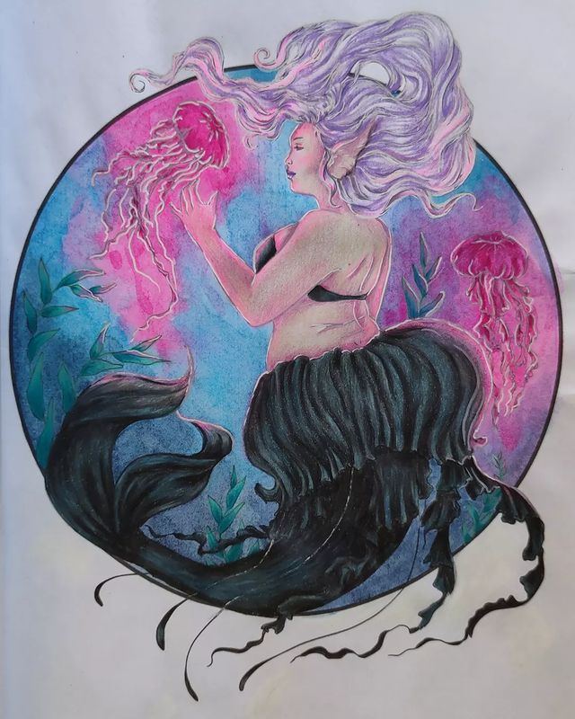 _coloring_dream_ в LOOKY. #coloringpages#coloringtime#coloringforfun#coloringaddict#coloring#wonderfulcoloring#colortherapyclub#coloringforgrownups#beautifulcoloring#coloringisfun#darkfantasy#colorbook#coloring#adultcoloringbook#творчество#раскраскаантистресс#хобби#досуг#раскраскадлявзрослых#вдохновение#русалки#jannaprosvirinaart. Моя версия Урсулы by...