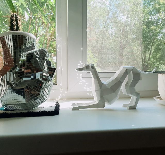 papermodel_1_orsk в LOOKY. #reels,#papercraft,#papermodel,#paper,#craft,#sculpture,#model,#модель,#бумага,#сборка,#папепкрафт,#творчество,#искусство,#скульптура. Статуэтка борзой на ...