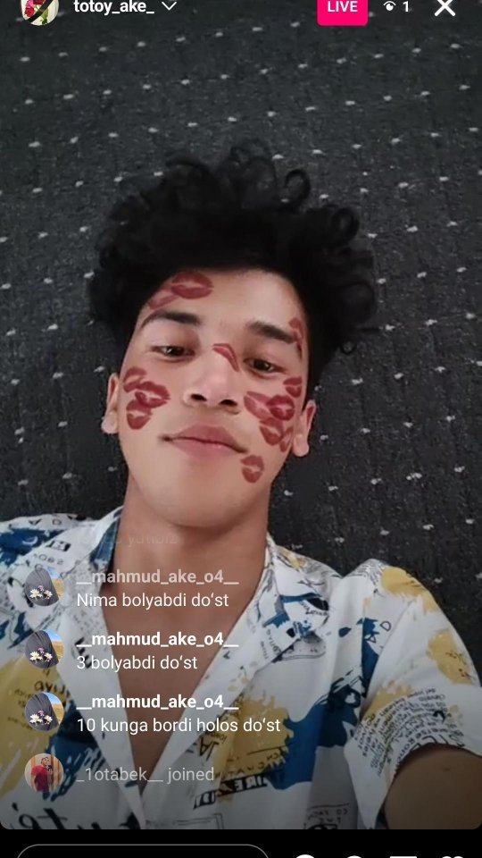 totoy_ake_ in LOOKY. #uzb,#toshkent,#toshkentcity
#megiketam,#rassiya,#usa,#turkiye
#dagistan
#telegram_yulduzlari,#farrux_bee,#saliha. Gooo qizdirvorelik e...