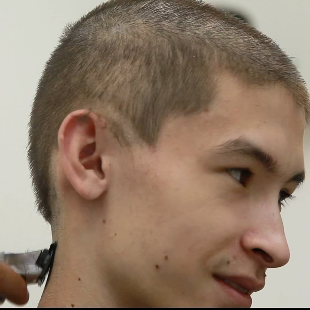 shuha9707 в LOOKY. #style,#haircut,#fade,#ad. Buzz cut classic
#st...