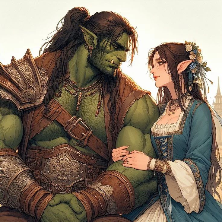 signs.ji в LOOKY. . Orc and elf