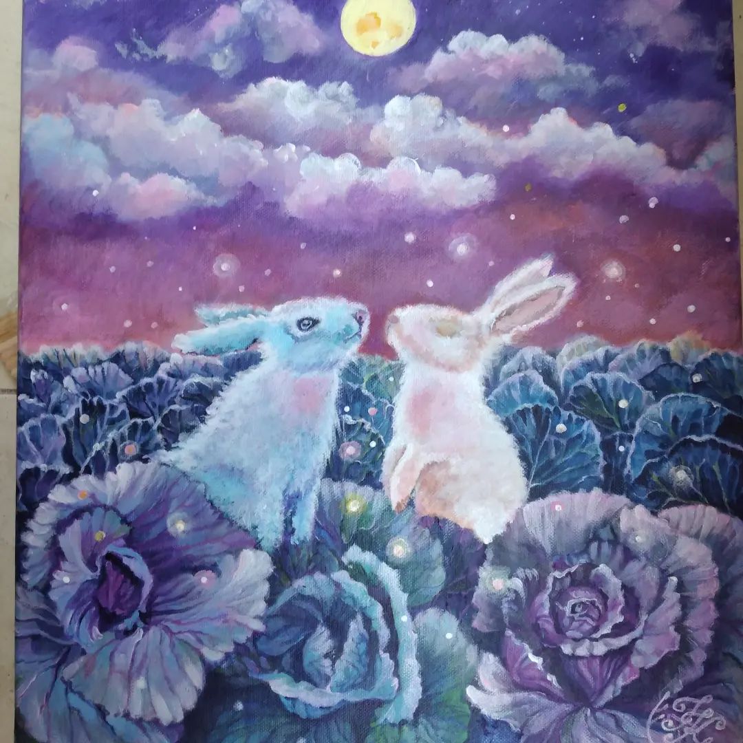 irinamohamad в LOOKY. . New acrylic  paintin...