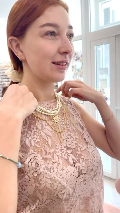 lazareva_crystal в LOOKY. . Колье с солнцем в со...