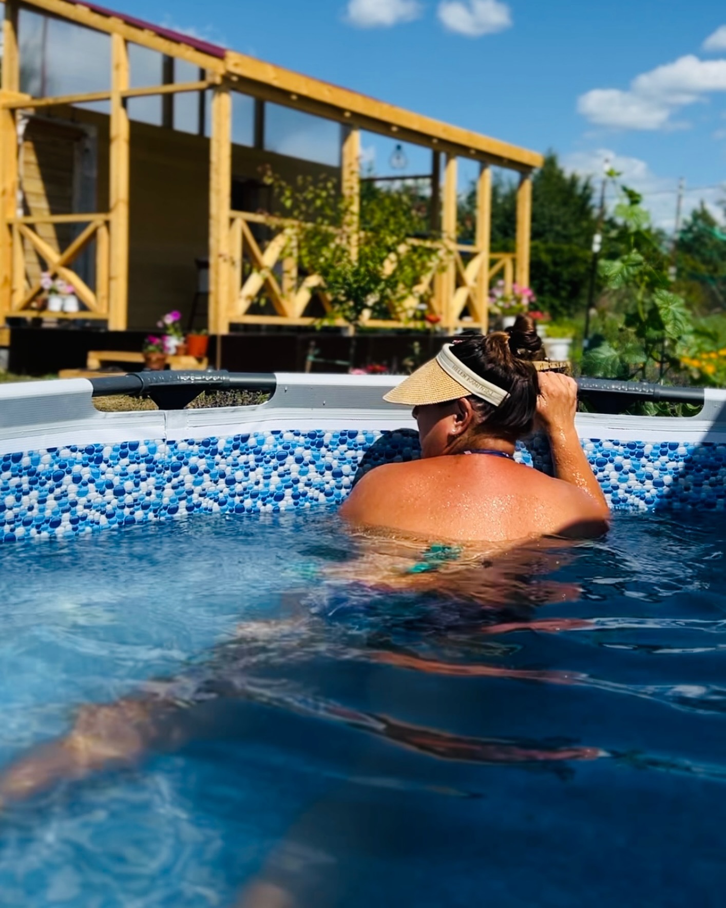 На любимой даче ☀️#жара