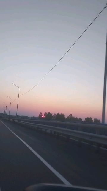 _galinapotapova_ в LOOKY. #лето,#закат,#дорогадомой. #лето #закат #дорога...