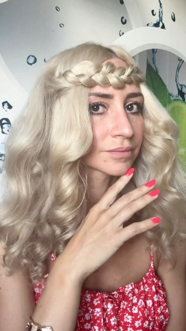 keterinahair в LOOKY. . Необычная прическа🥰