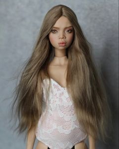 Alpaca wig for Popovy sister dolls #bjdphotography #bjdwig #alpacawig#bjddolls #bjdphoto #bjdwigforsale #popovysistersdolls #popovysisters #katedollatelier #bjdhobby