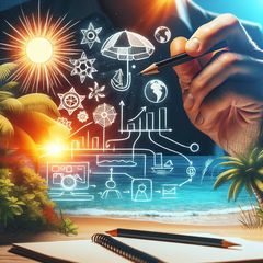 Как бы мы ни были заряжены на работу и на результат, организму требуется отдых, и единственным полноценным антидотом для стресса является окситоцин, который требует чтобы мы не просто отдыхали, а отдыхали в кругу своих.
Но вы когда-нибудь пытались спонтанно отдохнуть с детьми или хотя бы  спланировать отпуск для всей семьи так чтобы стресс не зашкаливал (внутренние дети тоже подходят) ?
Мало того, что нужно выбрать место, которое понравится всем - от детей до бабушек (даже если они не едут), так еще нужно состыковать графики отпусков, школьные каникулы и вписаться в бюджет. И да, еще все почему-то хотят разного: одни мечтают о горных лыжах, другие о чиле на пляже, а третьим подавай китов в Антарктике.
Волшебной универсальной формулы для такого действа не  существует, и мечтать о том дне, когда все звезды сойдутся, можно бесконечно ..
Когда мы работали с фреймворком стратегического управления, как то само по себе получилось объяснять отдельные шаги на примере отпуска , конечно использовать фреймворк для планирования отпуска это в большинстве случаев перебор, т.к. есть более простые подходы к решению задач в этой сфере, однако это дает неплохую практику.
Именно об этом наша новая статья на Хабре “[Как спланировать отпуск с помощью фреймворка стратегического управления в жизни?](https://habr.com/ru/articles/832800/)”.
А как вы используете рабочие инструменты в своей личной жизни? Делитесь в комментариях ))
