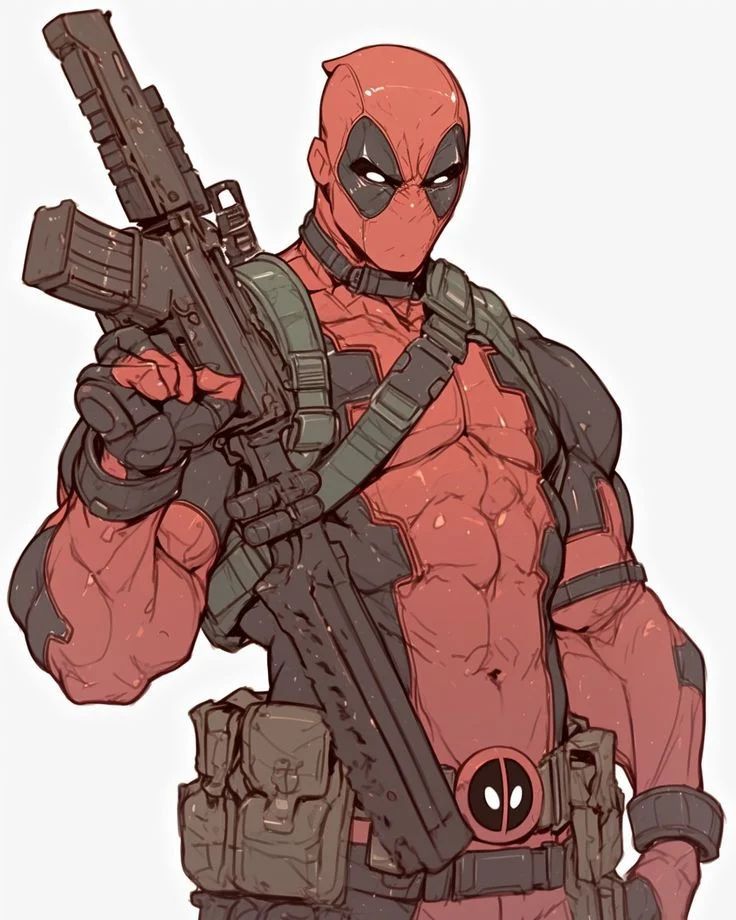 signs.ji в LOOKY. #DeadpoolandWolverine,#Movie,#art. The movie Deadpool a...