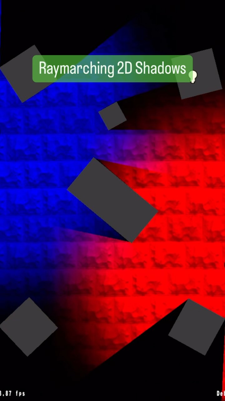 gromgamesstudio в LOOKY. #raymarching,#raycasting,#gameengine,#algorithm,#algorithms,#lights,#shadowmap,#gamedev,#gamedeveloper. Ray marching 2d shad...