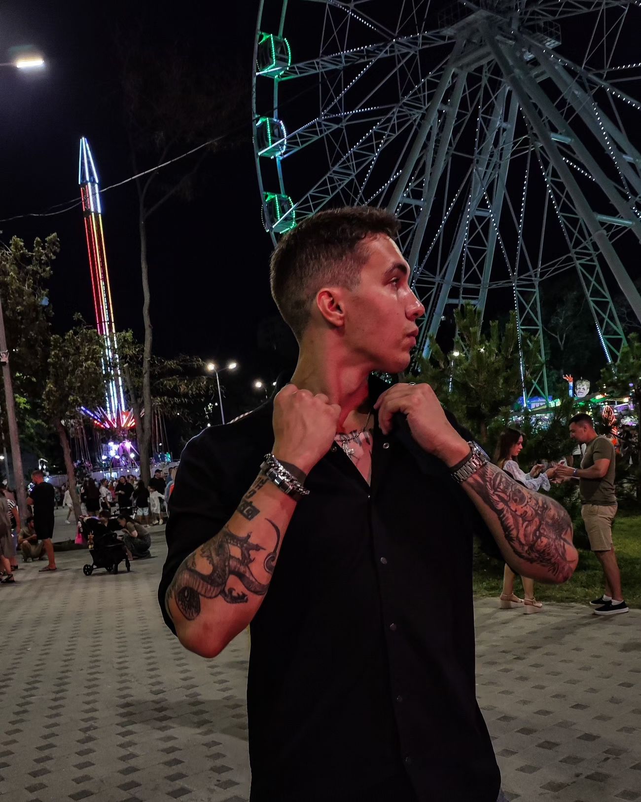 #weekend #holiday #sea #anapa #send #peoples #nightphotography #night #blacksea #black