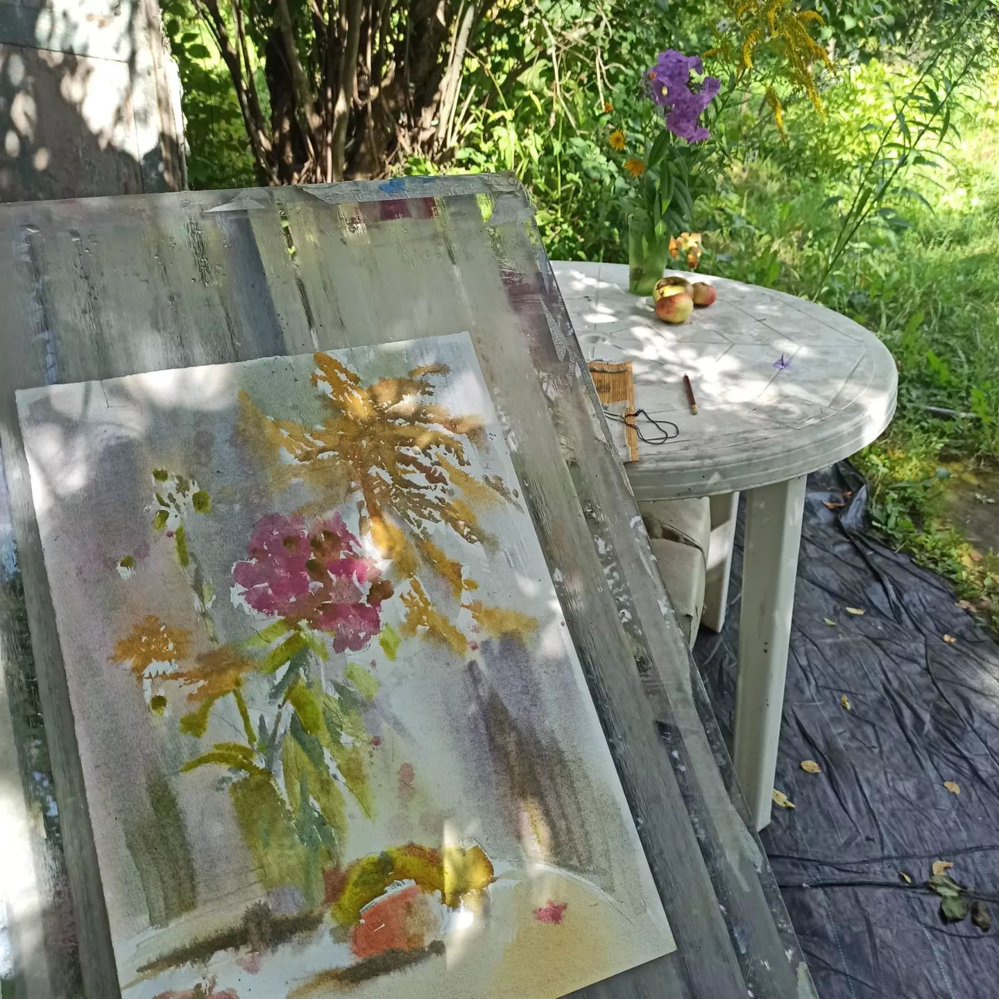 oksanakostikova_art в LOOKY. . Дачный августовский ...