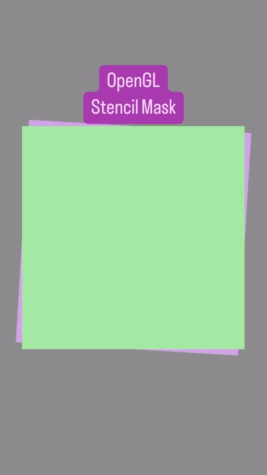 gromgamesstudio в LOOKY. #gamedev,#opengl,#gles,#rendering,#programming,#3d,#graphics,#algorithm. OpenGL stencil masks...
