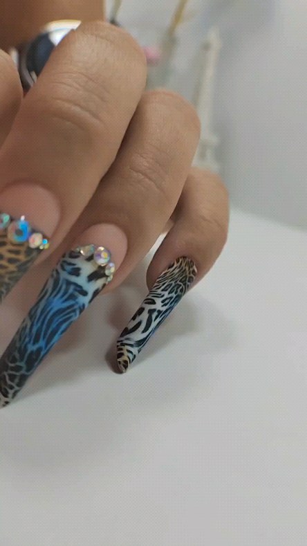 tanira_nailnn в LOOKY. #тигр,#наращивание,#ногти,#НижнийНовгород,#Россия. #тигр #наращивание #...