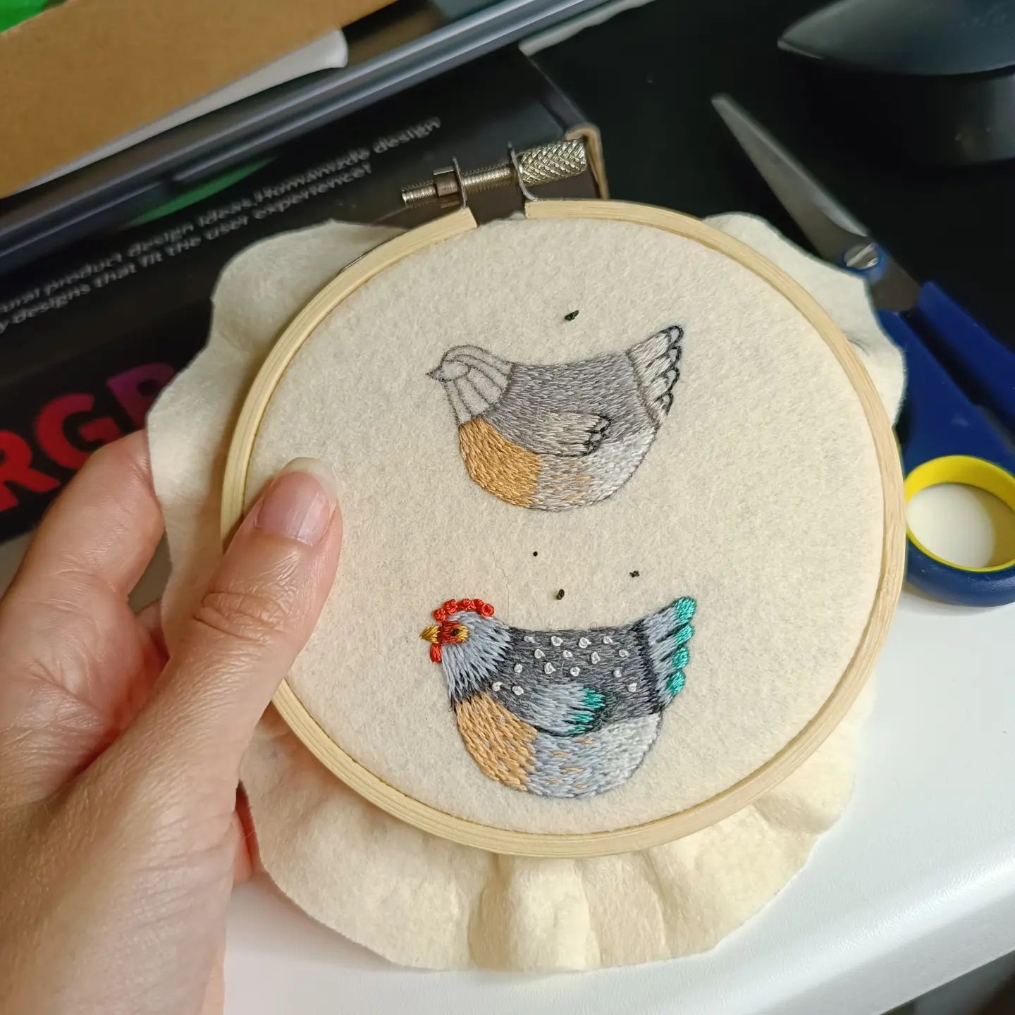 irnasviridova в LOOKY. #вышивка,#вышивкагладью,#embroidery. Для первой вышивки п...