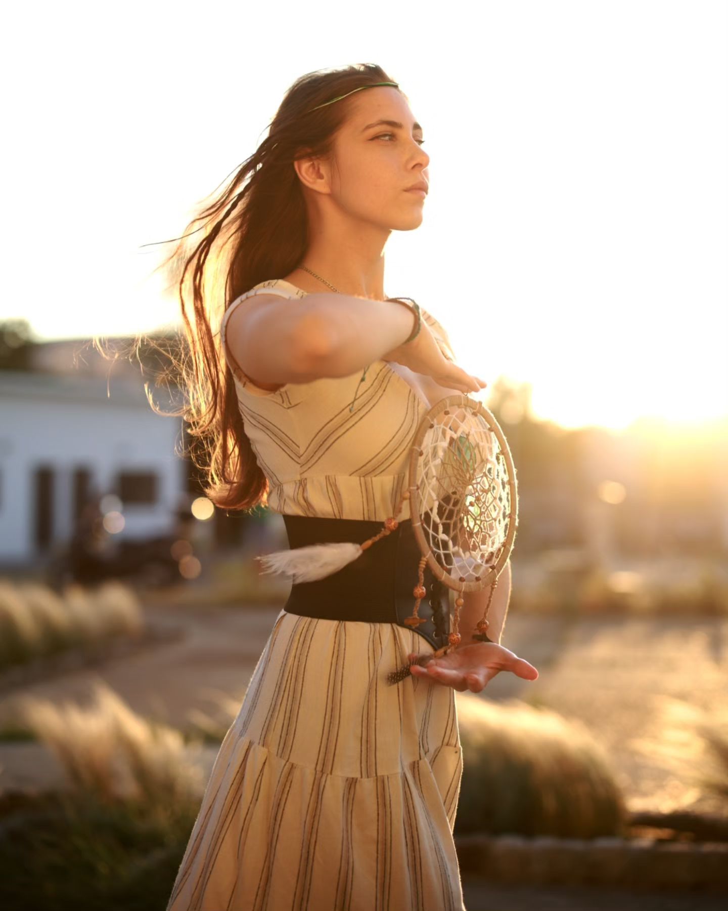mienabien в LOOKY. #model,#handmade,#dreamcatcher,#indian,#vibe,#bohostyle,#goldenhour,#spiritualjourney,#naturelovers,#ethnicvibes,#bohemainlife,#sunkissed,#earthytones. I really love this d...
