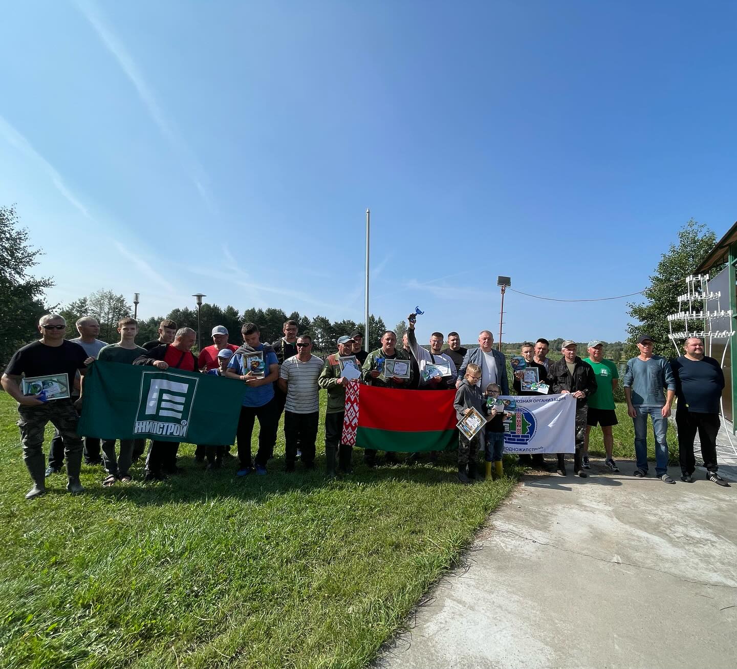 ППО ОАО Гродножилстрой в LOOKY. . Ранним субботним утр...