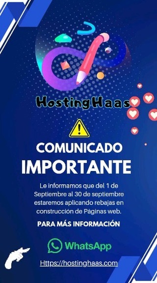 hostinghaas в LOOKY. #design,#webdesigner,#elementor,#wordpress,#instadesign,#instalike,#instadeveloper,#hosting,#hostinghaas. Quieres tener tu pro...