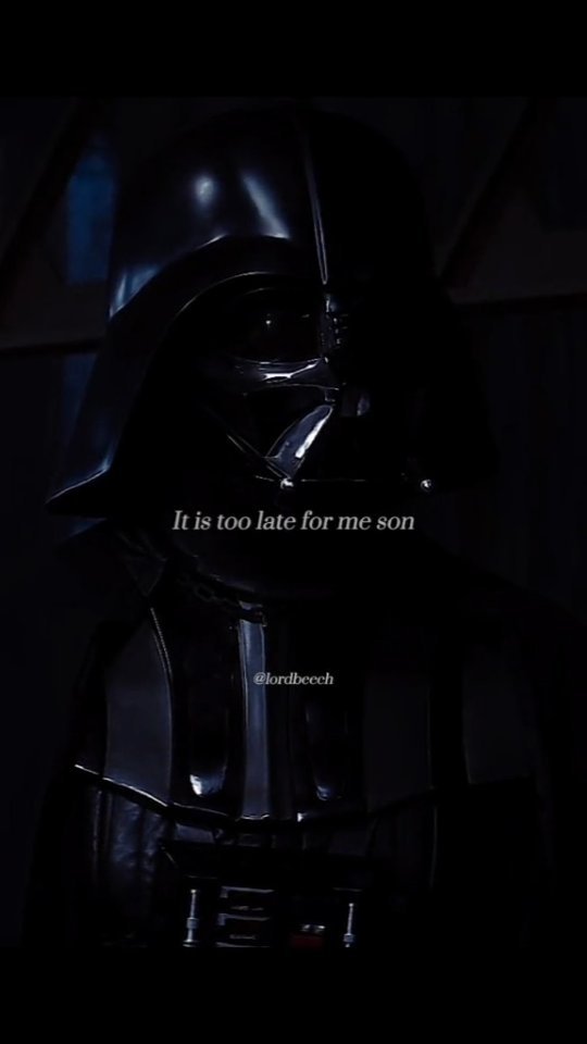 lordbeech_ в LOOKY. #fyp,#viral,#starwars,#starwarsedit,#starwarstiktok,#trending,#xybca,#foryou,#lordvader,#darthvader,#sith,#aesthetic,#lukeskywalker,#lordbeech,#returnofthejedi,#kenobi,#kenobiseries. it wasn't too late f...