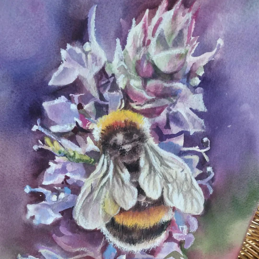 irinamohamad в LOOKY. . Watercolour.  Say th...