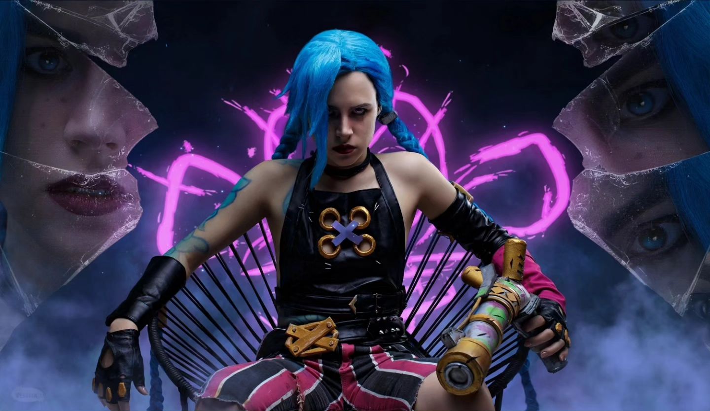 juliapyrinova in LOOKY. #jinx,#arcane2,#arcane,#cosplay. Ждем второй сезон вс...