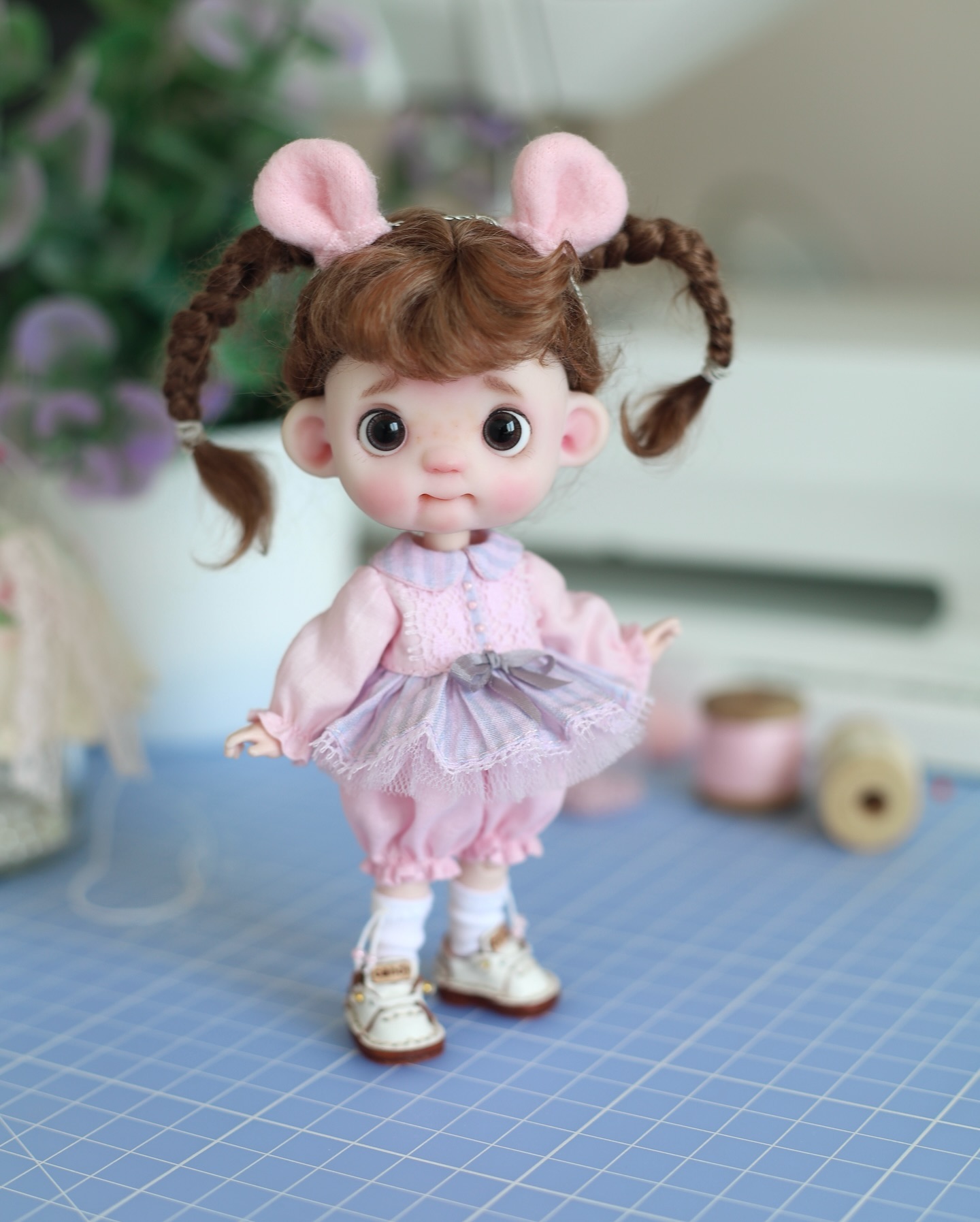 julia.rebeskova в LOOKY. #ob11,#ob11doll,#миниатюра,#handmade,#об11кукла,#куклаob11,#одеждадлякукол,#платьедлякуклы,#juliarebeskova,#об11. Маленький, розовый м...