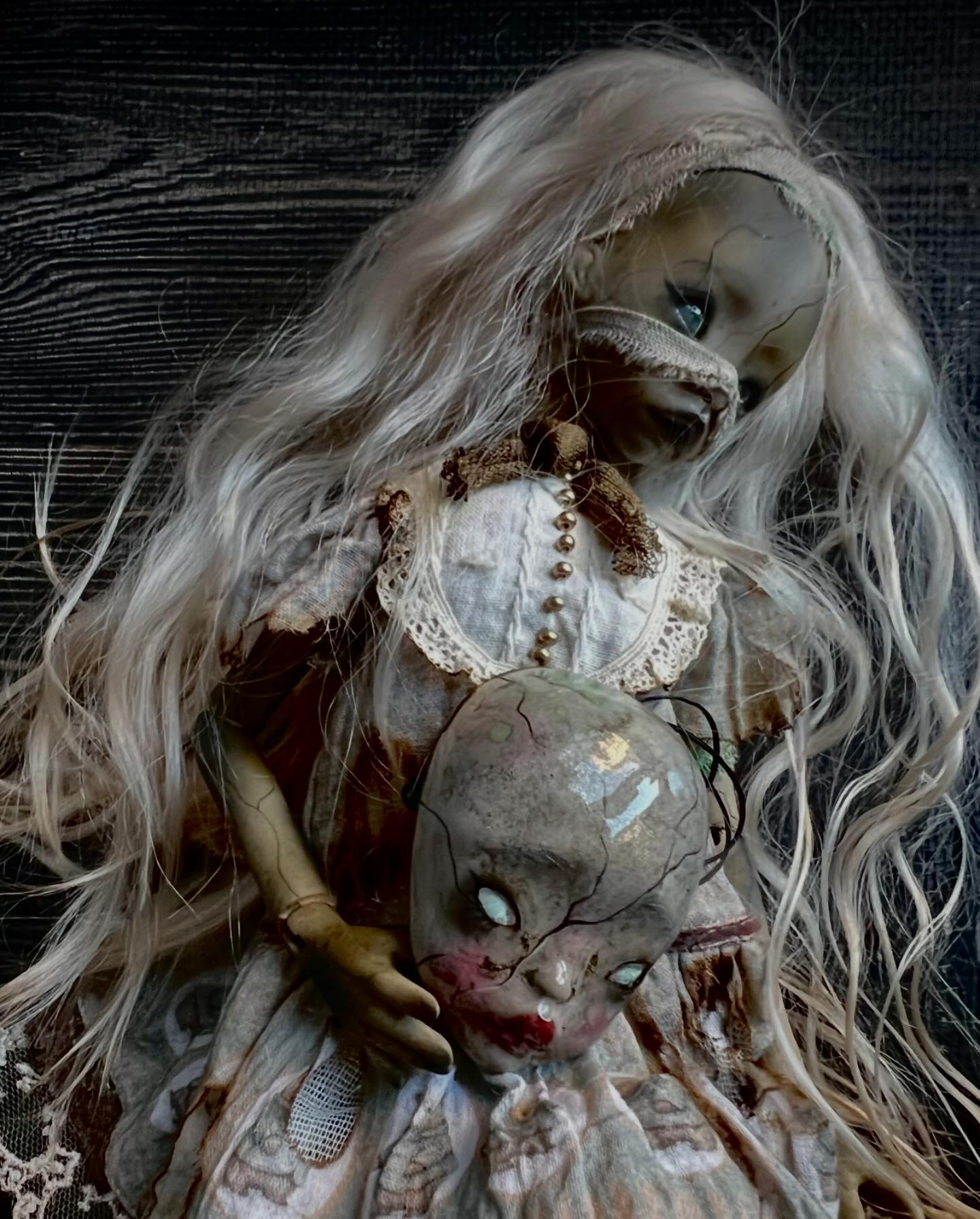 ekaterina__morozova_dolls in LOOKY. #коллекционаякукла,#шарнирнаякукла,#бждкукла,#porcelain,#doll,#bjd. Мумия , фарфор 30 см...