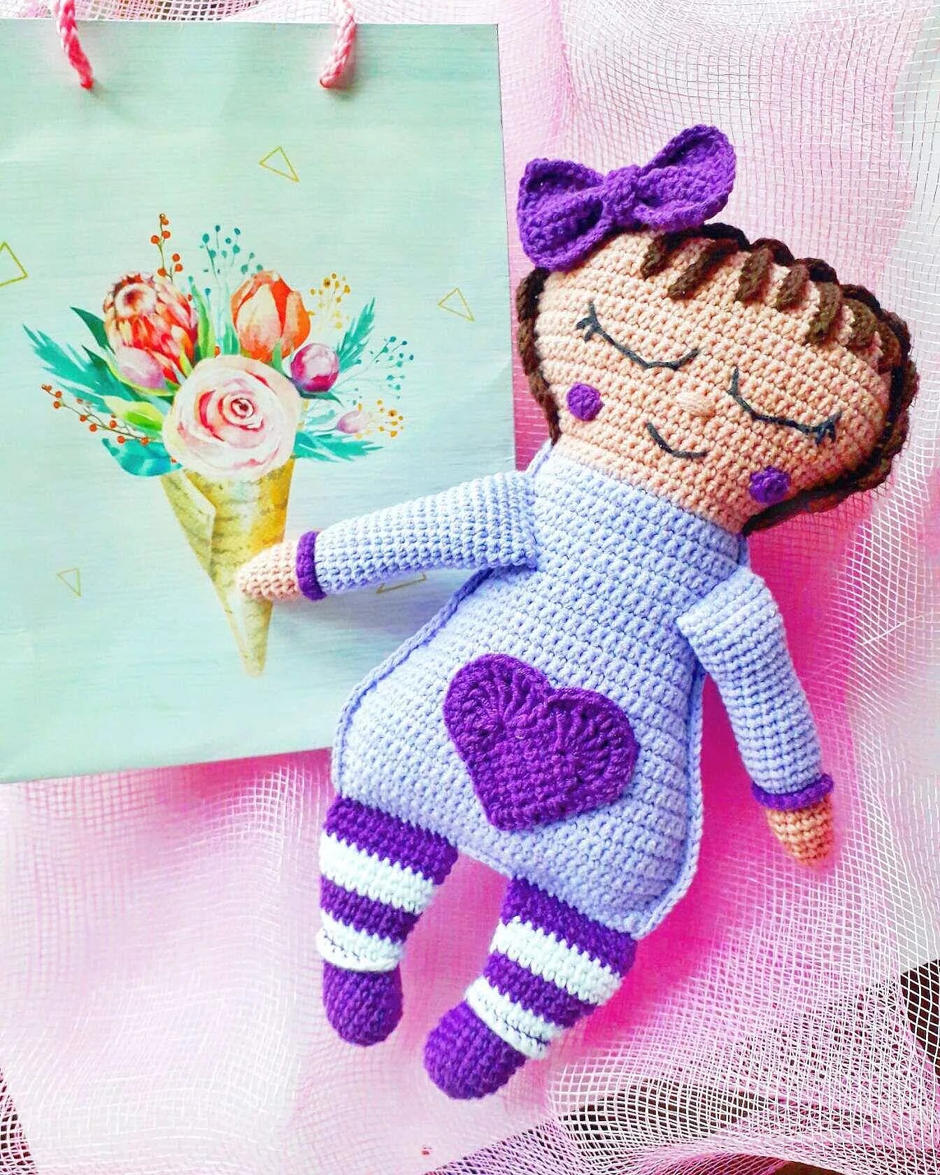 bagiryshka_toys в LOOKY. . Куколка-сплюшка 💜💜...