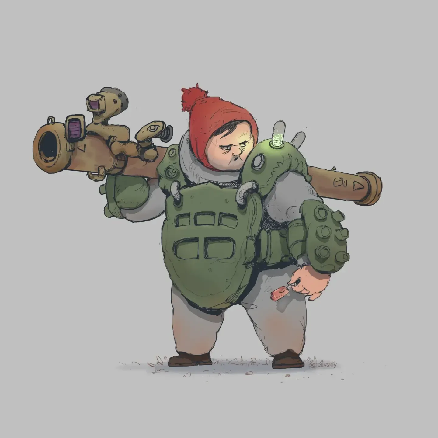 perelivskiy в LOOKY. #characterconceptart,#conceptart. Concept art characte...