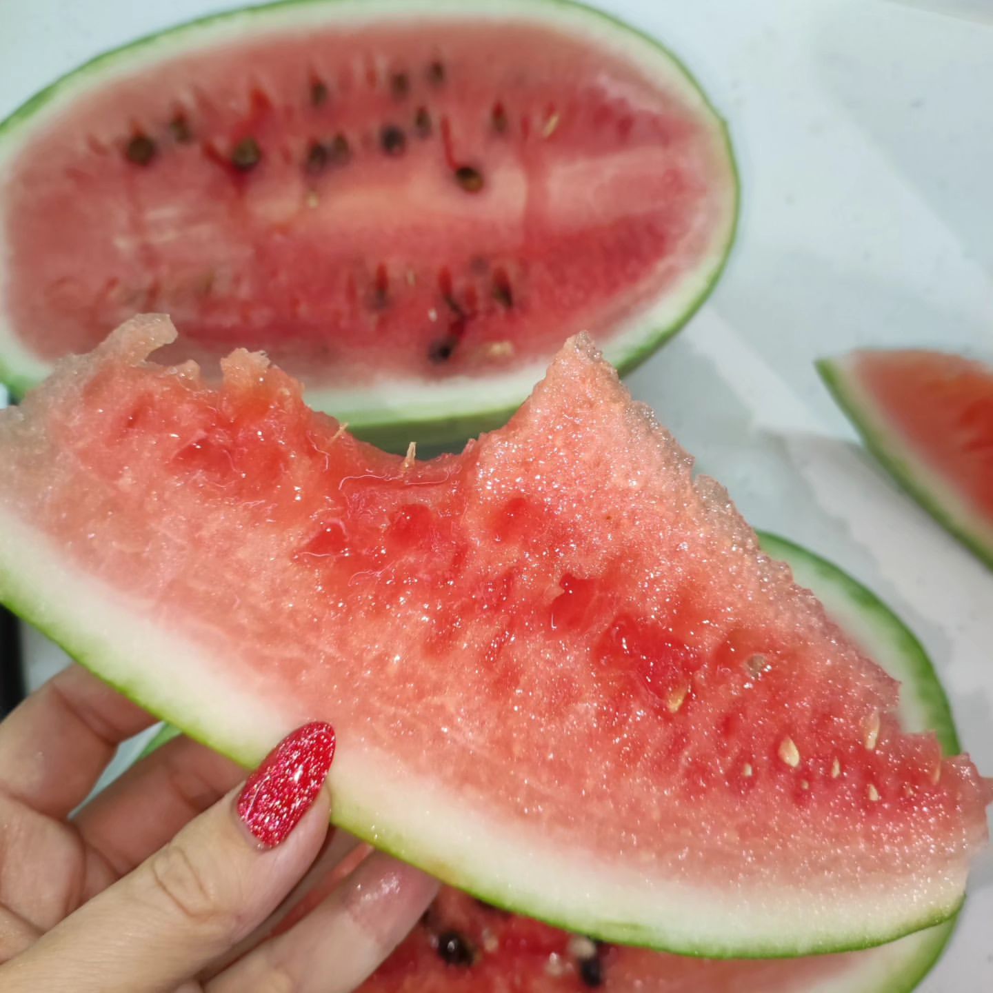 mariyasaksina в LOOKY. #МаняОгородница. Очень вкусный арбузи...