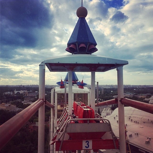 just.enot в LOOKY — #москва #ввц #Moscow #колесообозрения