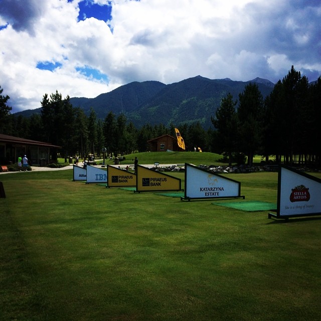 milawiw в LOOKY — Bulgaria. Pirin Golf. Golf academy.  Short rest during train