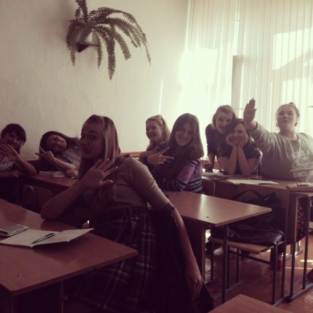 vika_kurlykova_smirnova в LOOKY — #академия#пары #одногруппники