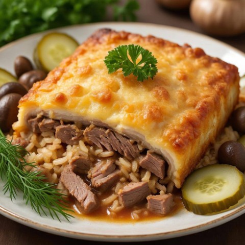 Looky_1690793658153 в LOOKY. #рецепты,#кулинария,#обед,#кчаю. Мясная запеканка «Сы...