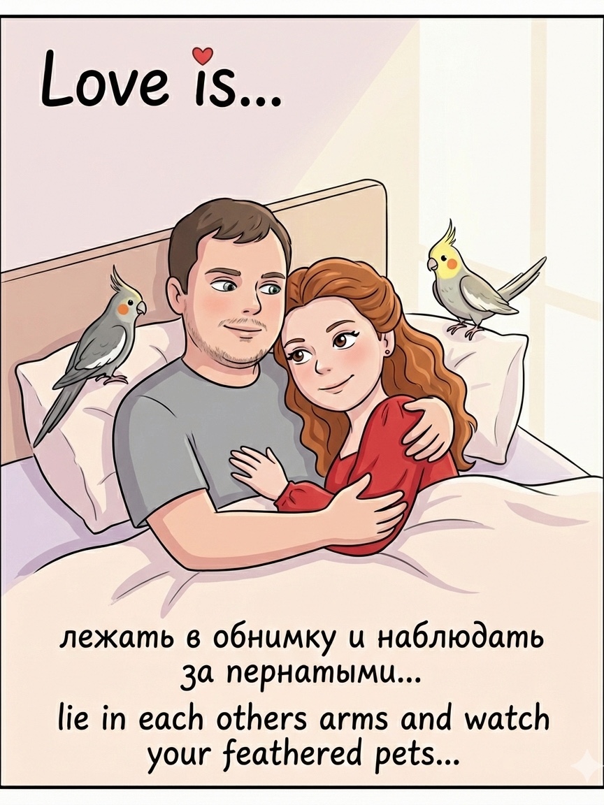 Когда «Дом»-это человек, а не место - это любовь ❤️